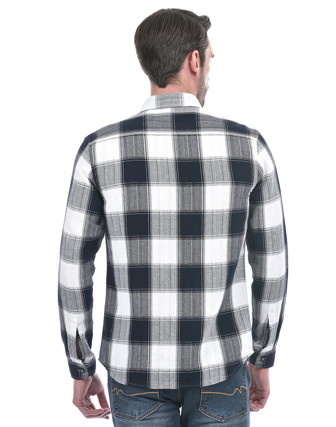 Numero Uno Men Beige Solid Hooded Neck Brushed Fleece Sweatshirt